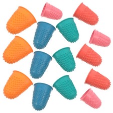  15pcs Rubber Fingers Tip Fingers Covers Finger Money Counting Collating Writing