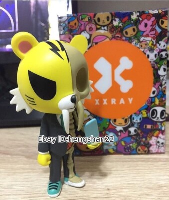 Mighty Jaxx XXRAY Tokidoki Tiger Man Figures Toy Model Mighty Jaxx XXRAY Tokidoki Tiger Man Figures Toy Model