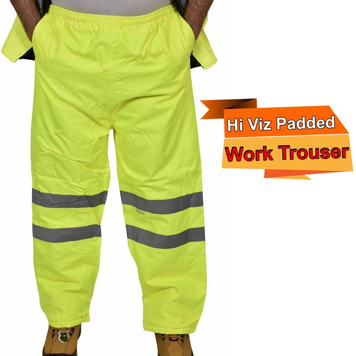 Hi vis shop trousers ebay