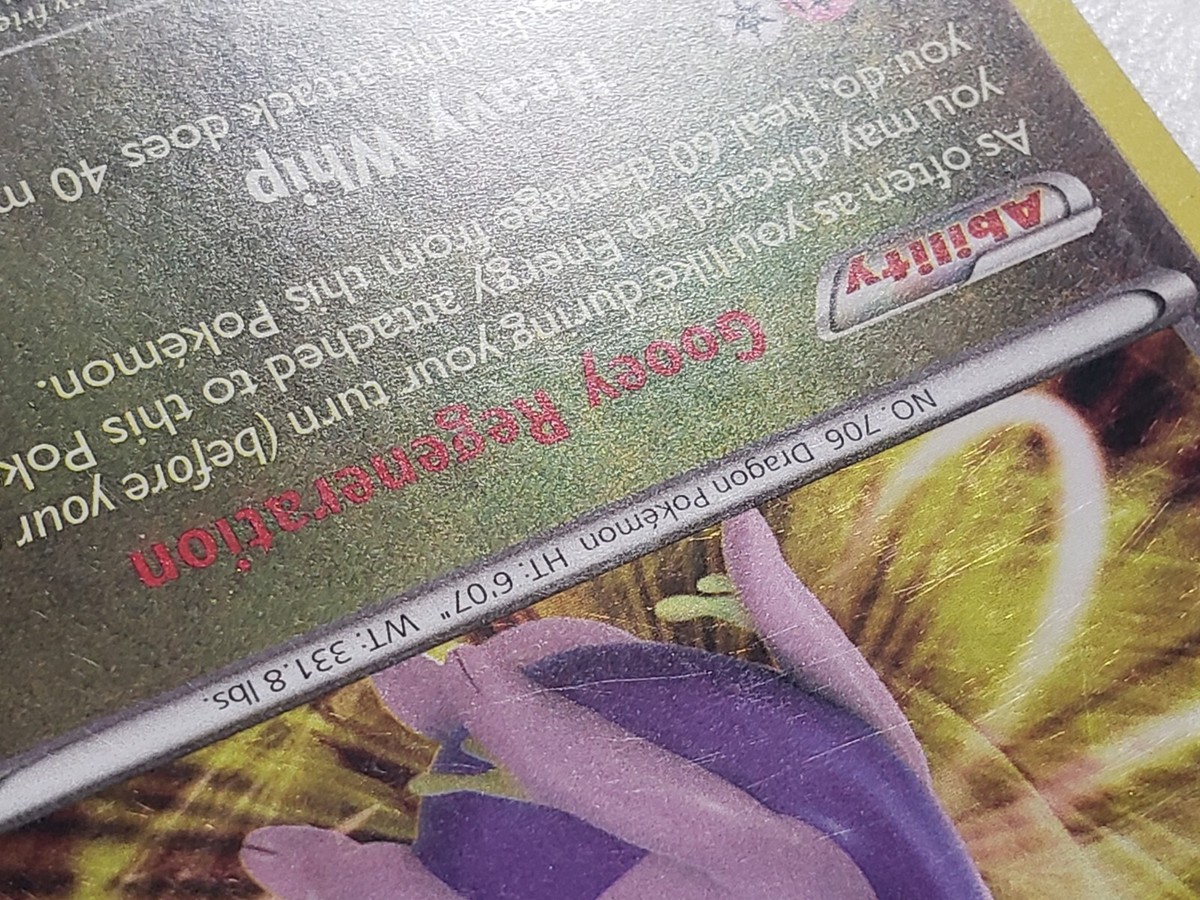 HOLO Goodra 74/106 VLP - XY Flashfire Pokemon Card - $2 Combined