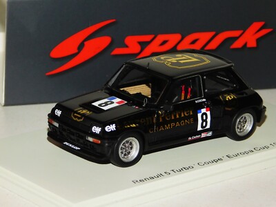 RENAULT 5 COUPE #8 COCHIN EUROPA CUP 1983 SPARK S5557 1/43