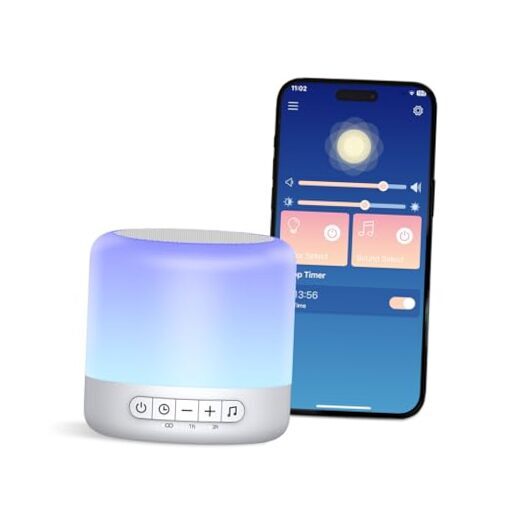 Baby Sound Machine,White Noise Machine for Sleeping, Toddler Sleep Trainer