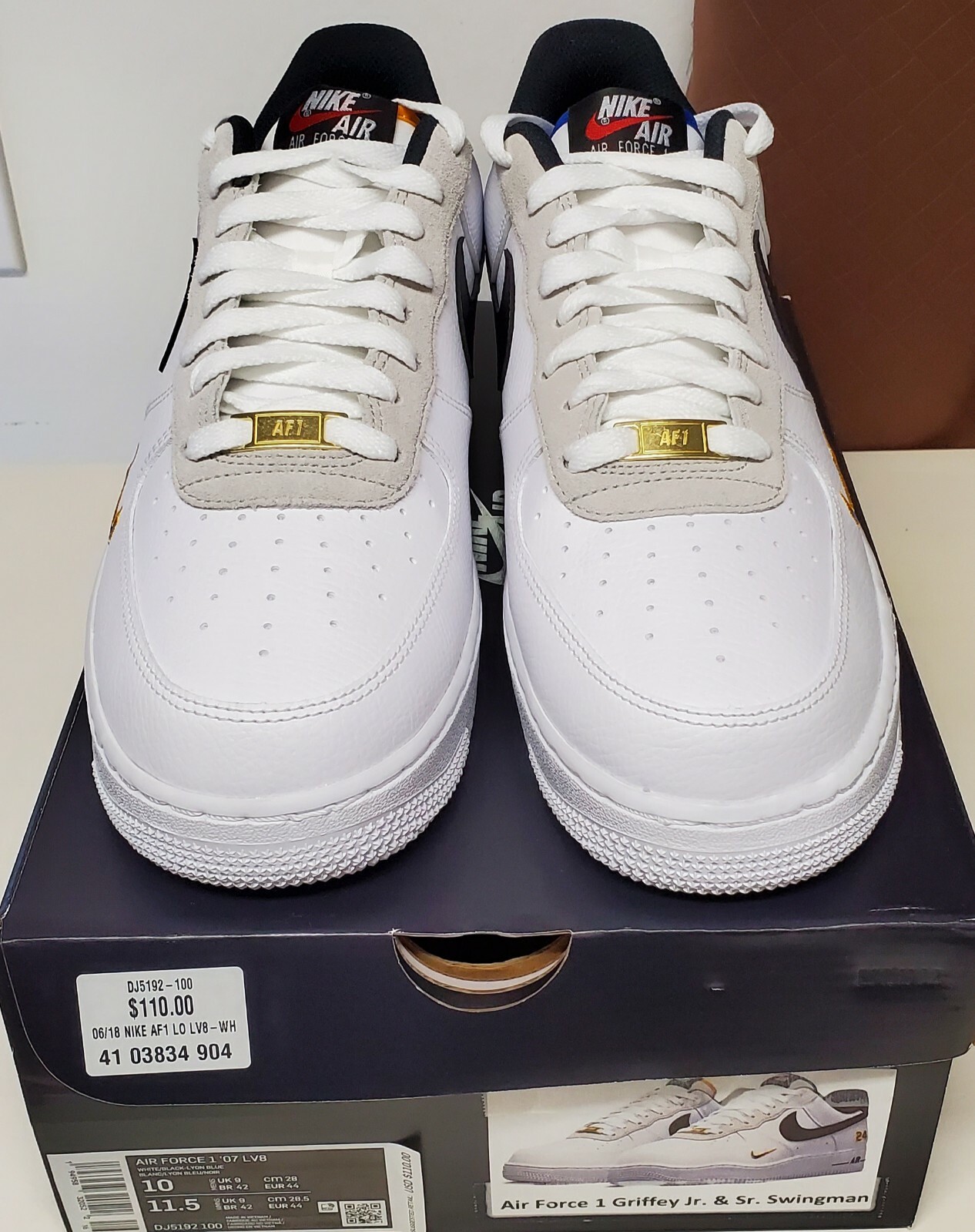 Size 10 - Nike Air Force 1 '07 LV8 x Ken Griffey Jr. \u0026 Sr. for sale online  | eBay