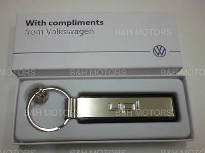 NEW GENUINE VOLKSWAGEN UP! SILVER KEYRING 000087010AE YPN