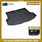 Waterproof Rear Trunk Mat For Lexus RX300 RX350 2023-2024 All Weather NoSlip Mat