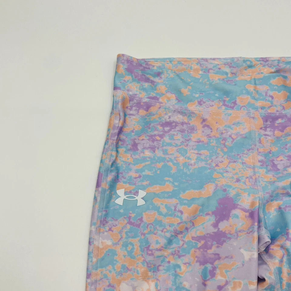 Under Armour Youth Girls Size Large YLG HeatGear Printed Ankle Crop Legging 2151 - Image 4 of 4