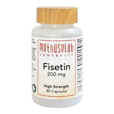 Fisetin High Strength 200mg (99%) Senolytic Supplement