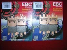 Kawasaki ZX10R 04-07 EBC EPFA 369/4HH Racing Front Brake Pads Set. New,