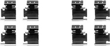HELLA Disc Brake Pad Accessory Kit Rear Fits Alfa Romeo Audi DS 8DZ 355 203-061