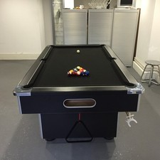 Slimline Slate Bed Pool Table : Table Size : 7 foot Table