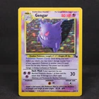 🔥GENGAR HOLO RARE | FOSSIL 5/62 | MODERATELY PLAYED VG🔥