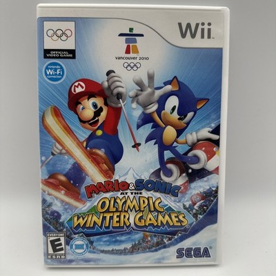 Mario and Sonic Olympic Winter Games for Nintendo Wii In Great Condition