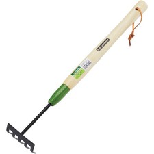 Best Garden 5 In. Steel Level Garden Rake (5-Tine) GT-9030 Best Garden GT-9030