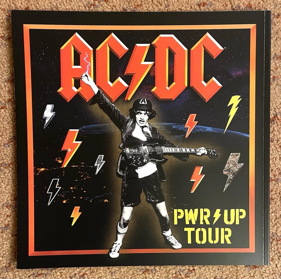 AC/DC OFFICIAL 2026 TOUR BOOK PROGRAM PWR UP North America NEW ACDC - Image 2 of 4