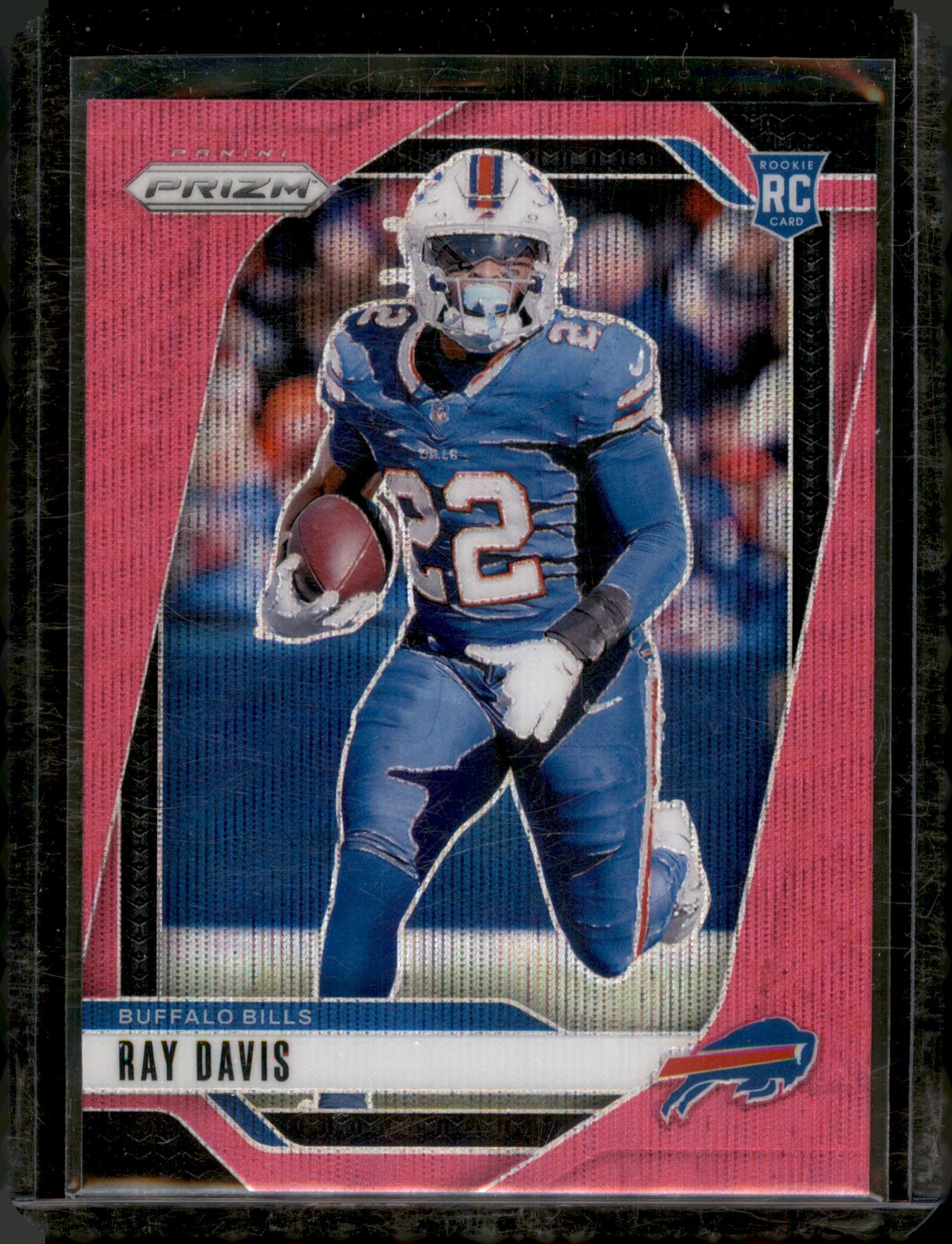 2024 Panini Prizm #382 Ray Davis Pink Wave
