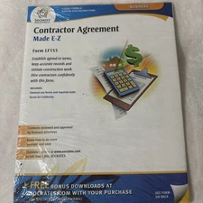 CONTRACTOR AGREEMENT Made E-Z Form LF155 Business By Socrates Media