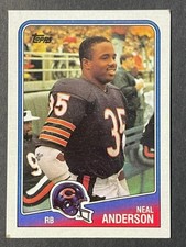 1988 Topps Football NEAL ANDERSON # 71 -▶ROOKIE CARD◀– EX-NM. rookie card picture