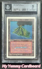MTG Unlimited Volcanic Island — BGS 9 Quad++ | Unlimited 1993 Graded Dual Land
