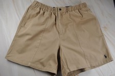 Vintage Polo Ralph Lauren Chino Shorts Men s Medium Elastic Waist 90s Preppy