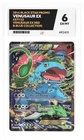 Venusaur XY123 Promo | ACE Graded 6 (EX-MT) | Pokémon TCG | XY Black Star Promo
