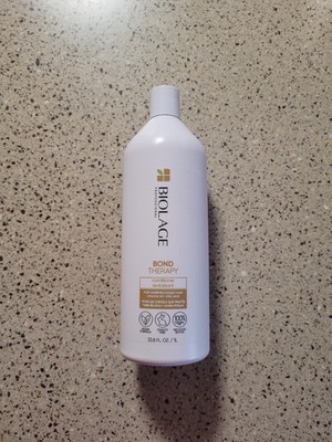 Biolage Bond Therapy Hair Conditioner 33.8 oz Jumbo For Overprocessed Hair NEW 