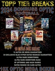 WASHINGTON COMMANDERS 2024 DONRUSS OPTIC 10X MEGA BOX 1/2 CASE BREAK 5924