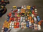 Vintage Hot Wheels & Matchbox Lot Of 63 Loose Cars & Trucks 1:64 1970s & 1980s