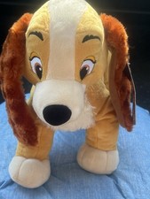 Disney Store Lady and the Tramp Lady Plush 11" Stuffed Animal Dog Toy NWT
