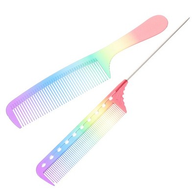  2 Pcs Hasrbürste Haarstyling-kämme Friseurkamm Haarkämme Für Frauen