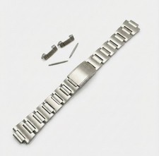 19mm Steel Watchband Bracelet for Seiko Pogue 6139-6002 Chrono | Solid Links