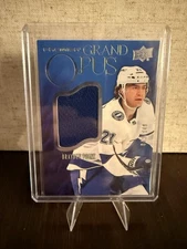 Brayden Point 2024-25 Upper Deck Premier Grand Opus Rookie Patch /149