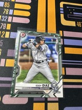 Eddy Diaz 2021 Bowman #BP-33 Prospects Camo Colorado Rockies
