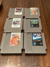 Nintendo NES Game Lot - 6 Games and 1 Case
