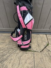 Golf Girl Junior Girls Golf Set V3 with Pink Clubs and Bag, Right Hand