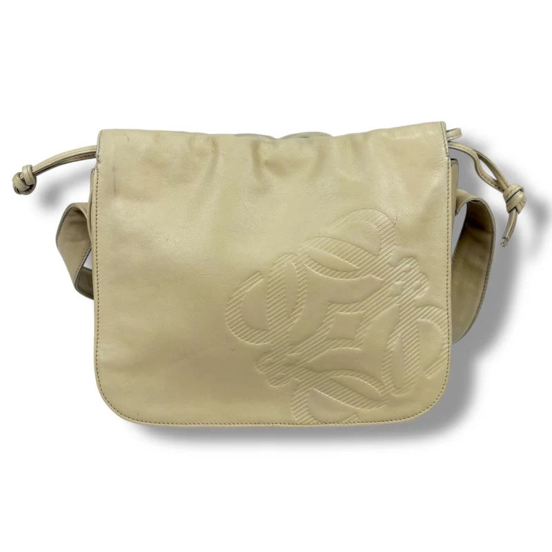 Loewe Draw String Shape Shoulder Bag Anagram Logo… - image 3