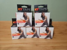 5ct KT Tape Cotton Elastic Kinesiology Athletic Tape 20 Count 10” Precut Strips