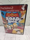 PlayStation 2 the Simpsons Road Rage Video Game Complete in Box