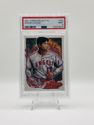 2021 Topps - Project 70 - Shohei Ohtani - #722 - PSA 9 | eBay