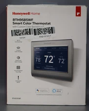 Honeywell Home Wifi Color Touchscreen Thermostat 2.0: Programmable, Gray