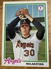 1978 Topps Baseball Card #400 Nolan Ryan (HOF) - VG, No Creases A
