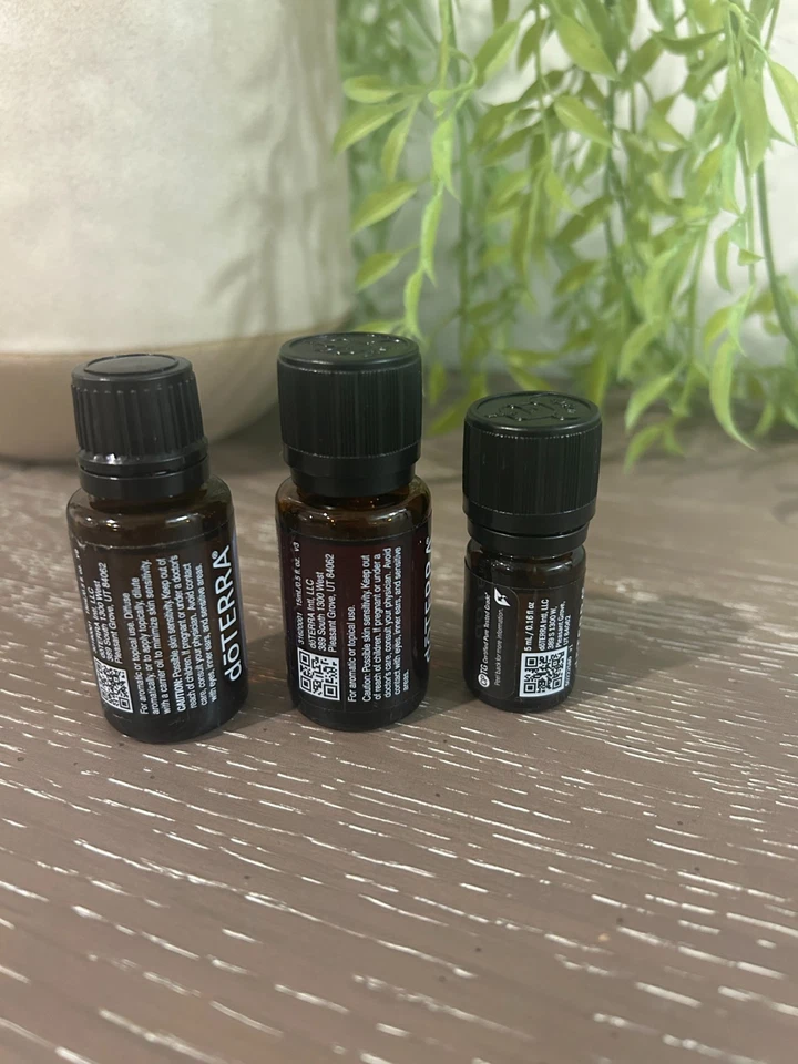 doTerra 桦木 5 毫升,Wintergreen 15 毫升,薄荷 15 毫升精华油免运费! — 第 4/4 张图片
