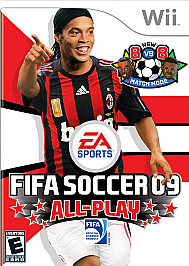 FIFA 09 All-Play Nintendo Wii Authentic in case Excellent playing condition