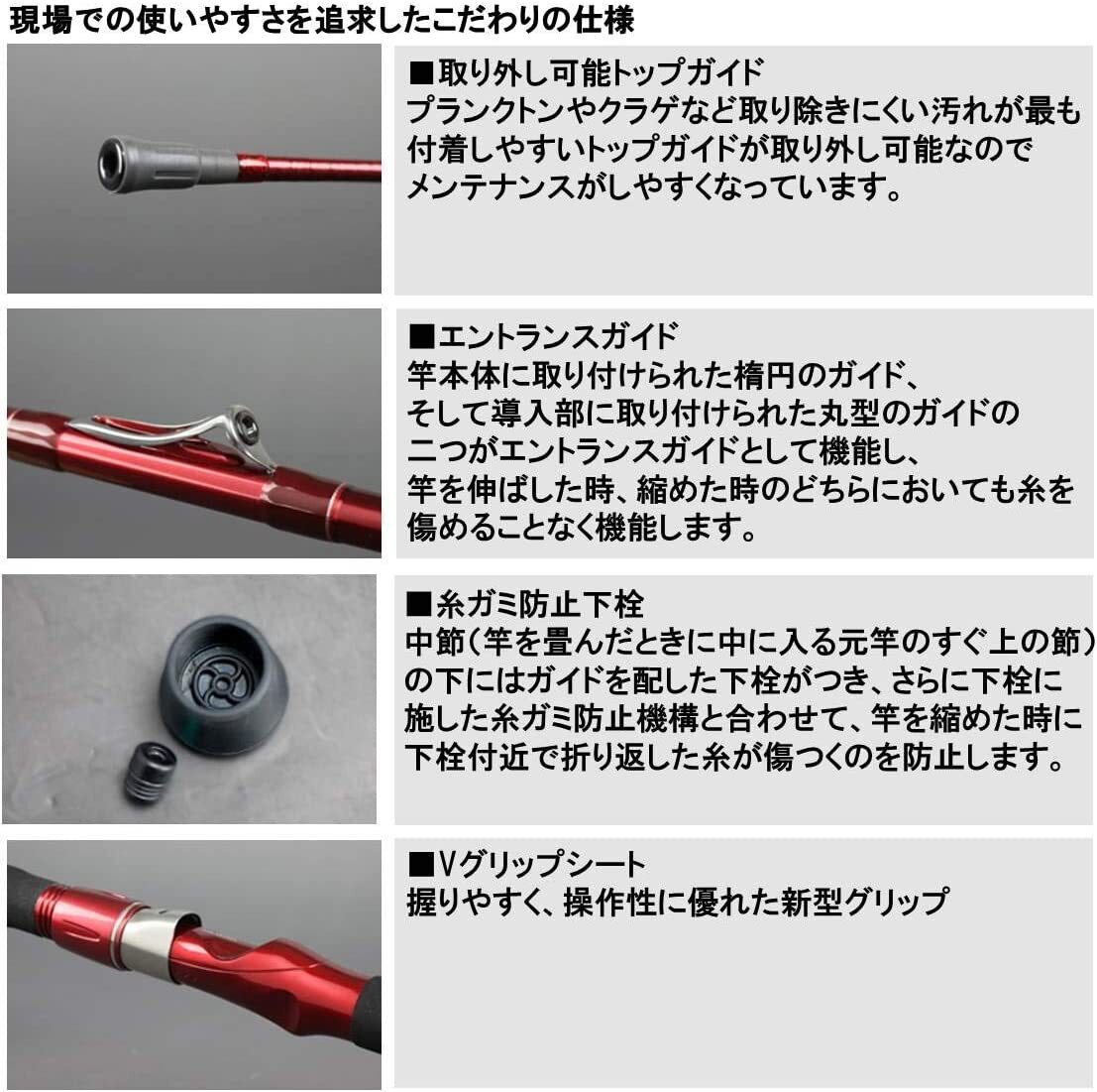 Daiwa Interline Seaflex 64 50-350 Boat Fishing rod From