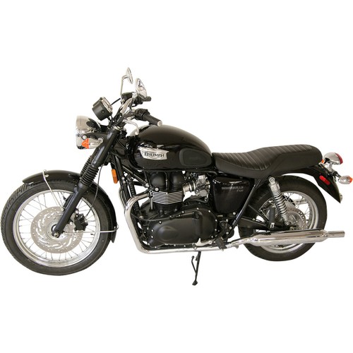 Mustang Classic 2-Up Seat - Tuck and Roll - Bonneville (Black) 76828 - Picture 2 of 2