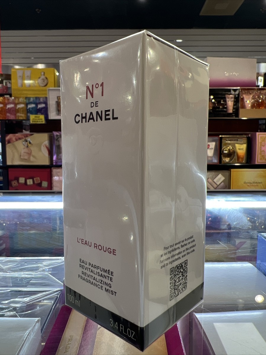 Chanel No 1 L'Eau Rouge Revitalizing Fragrance Mist 3.4 fl oz Eau