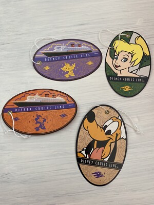 NEW SET OF DISNEY CRUISE LINE LUGGAGE CHARACTER