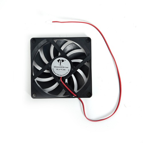 Brushless Cooling Fan 8010 Cooling Fan 5V 12V 24V 2 Pin 80x80x10mm Heats-xx - Afbeelding 8 van 15