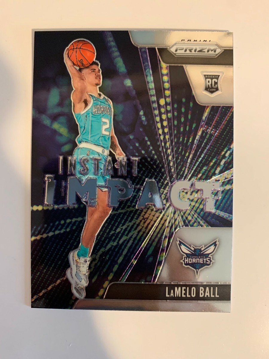 2020-21 PANINI PRIZM LAMELO BALL INSTANT IMPACT ROOKIE CARD ~ #21