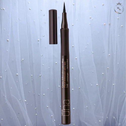 Delineador de ojos líquido Natura Una fibra ultra pigmentado delineador líquido caducidad 26/07 Foto 2 de 4