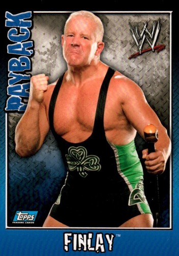 WWE WWE RAW Topps UK 2006 Payback Wrestling trading Cards Pack Fresh - Pick One - Picture 98 of 203